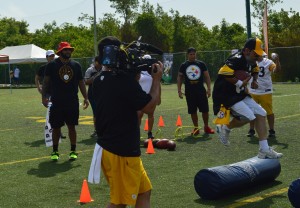 Una grata experiencia el Steelers Camp Cancún 2018. Foto: Sixto López Casa Madrid.