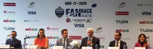 Arturo Olivé Howley, director general de NFL México exhortó a la afición mexicana a que participe en el evento que formará parte de las actividades del día previo al cotejo entre Jefes de Kansas City y Cargadores de Los Ángeles. Foto: Cortesía de NFL México