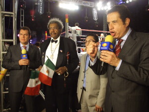 Don Alfonso Morales durante una de las intervenciones que realizó em la cartelera “The Kukulcan Battle at Yucatán”, el sábado 20 de febrero de 2010, Foto: Sixto López Casa Madrid.